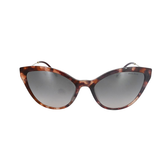 Miu Miu SMU 03U-A Burgundy Tortoise Shell Cat Eye Sunglasses main image 10